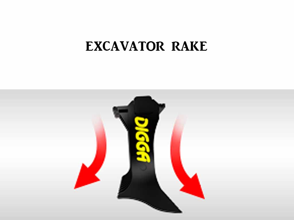 DIGGA Root Rake for excavators