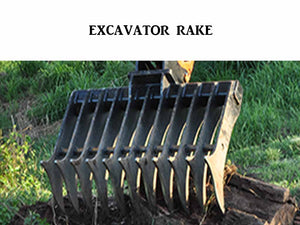 DIGGA Root Rake for excavators