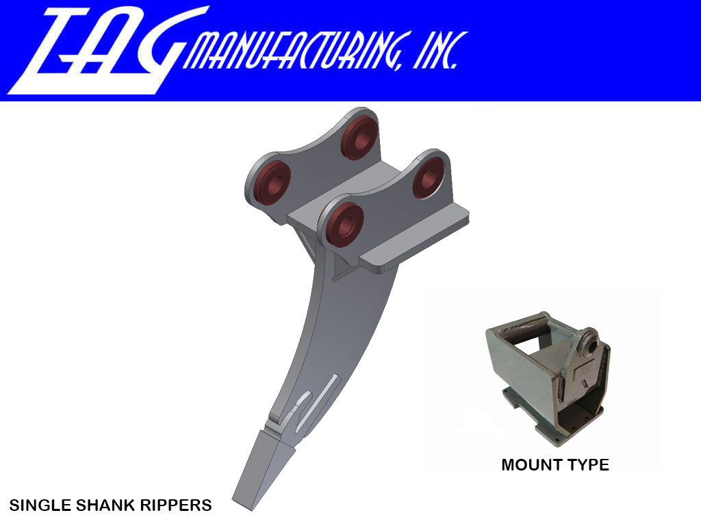 Aluminum shafted stumprippers