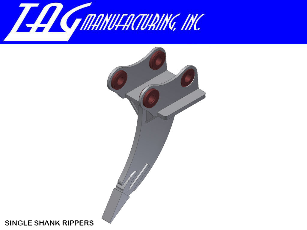 TAG OEM PIN ON single shank rippers for excavators