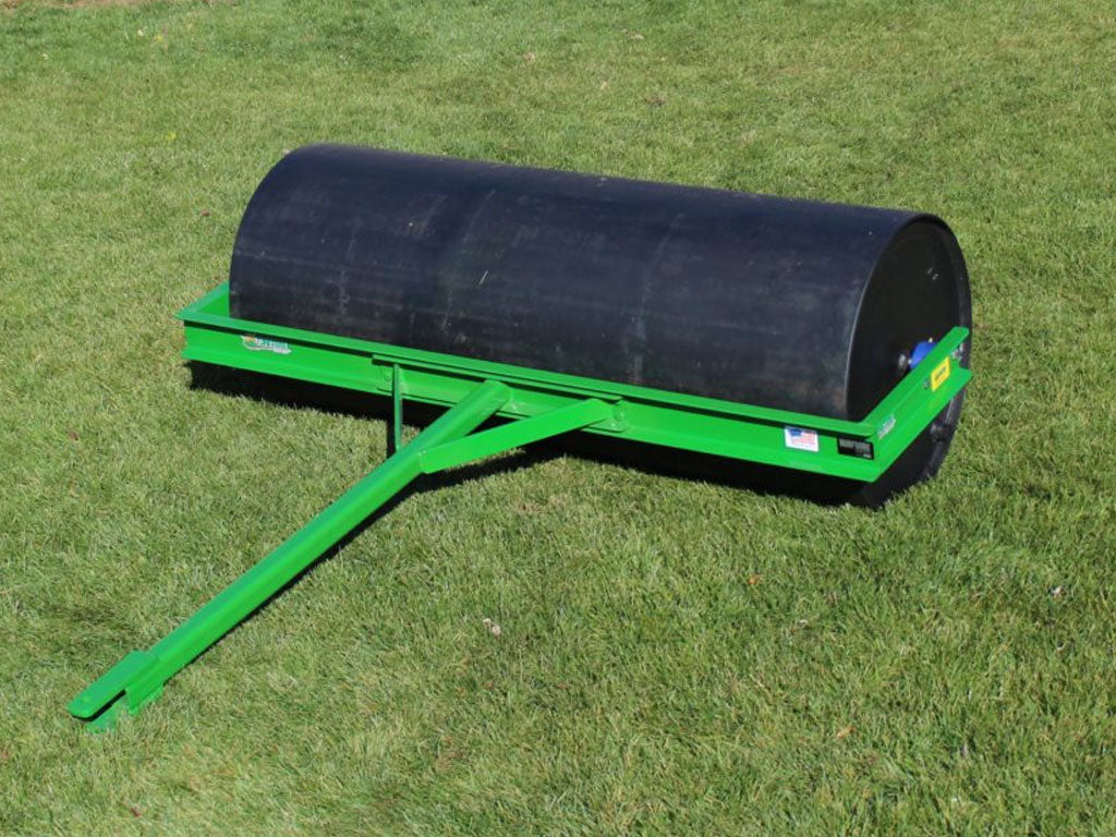 Turf Rollor Rack TURFTIME EQUIPMENT turf roller for skid steer