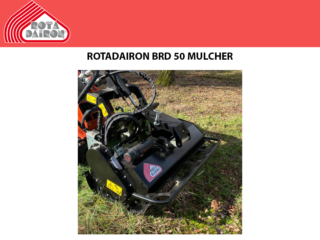 ROTADAIRON BRD 50 Mulcher for mini loaders