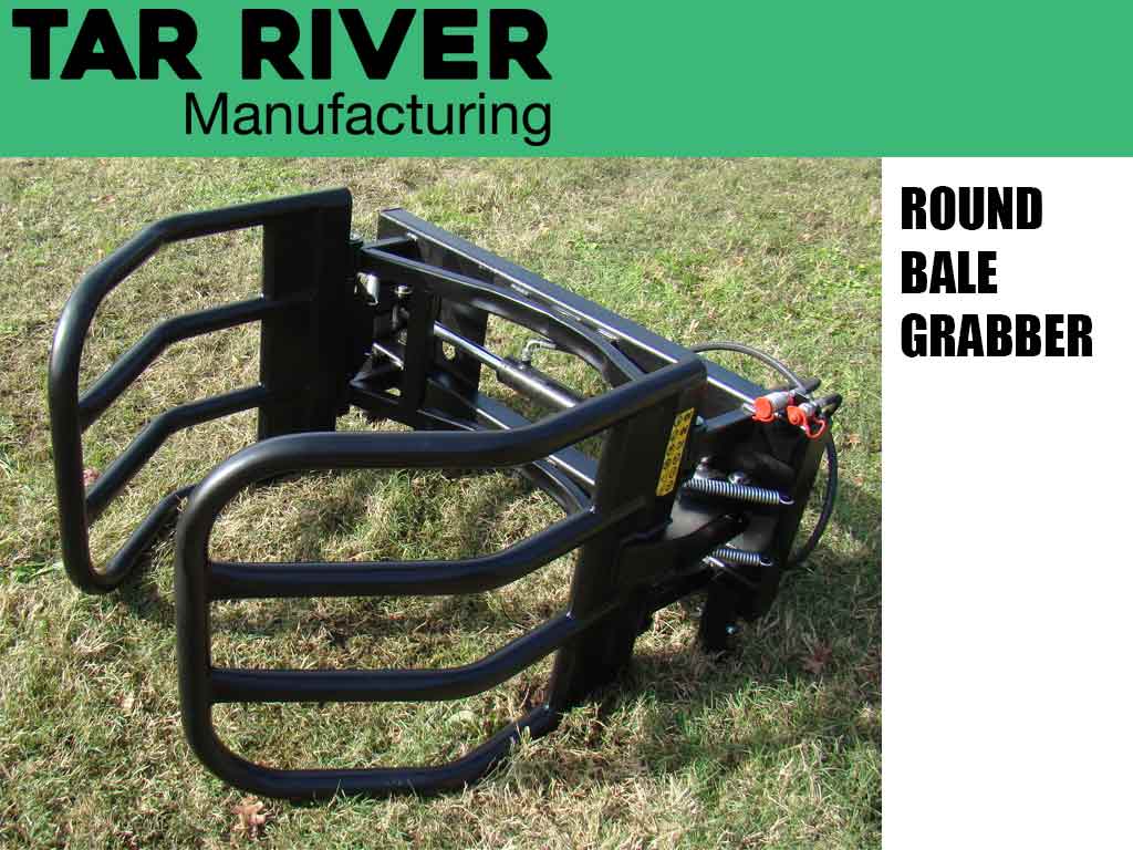 TAR RIVER round bale grabber
