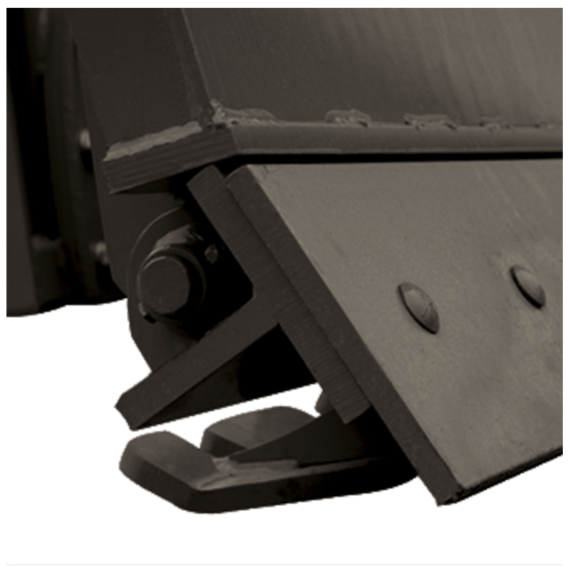 AMI REACTOR 3-N-1 borde de disparo Cuchilla empujadora con kit de manguera