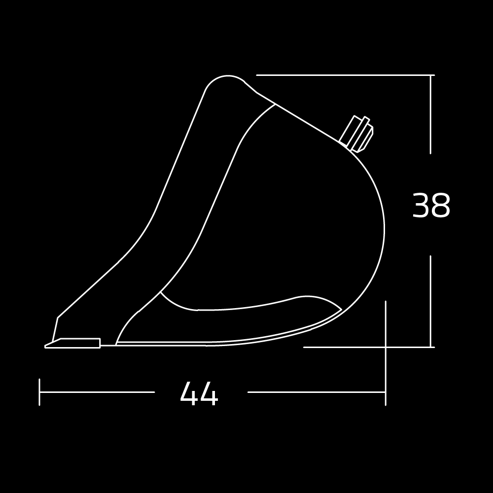 WAIN ROY severe-duty rock buckets for excavators 20,000-30,000 lbs.