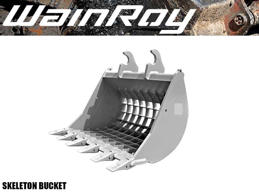 WAIN ROY Skeleton Buckets For 45MT Excavators (95,000 - 110,000 lbs.)