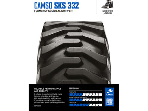 CAMSO SKS 332 tire for skid steer loader