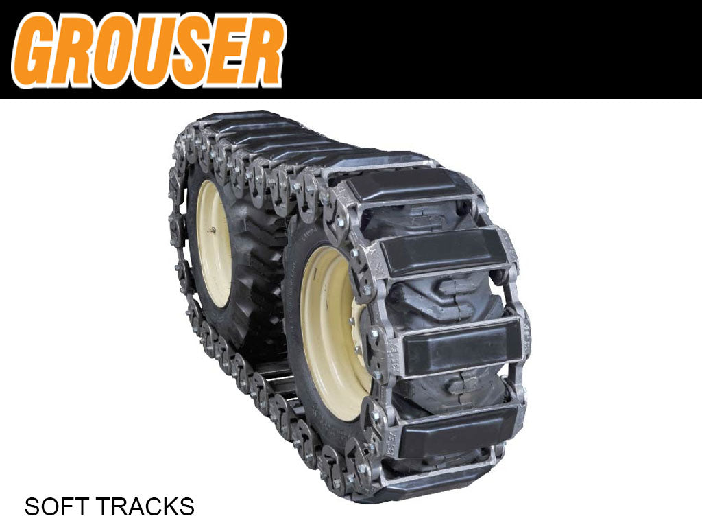 Soft Track GROUSER soft tracks for skid steer loader