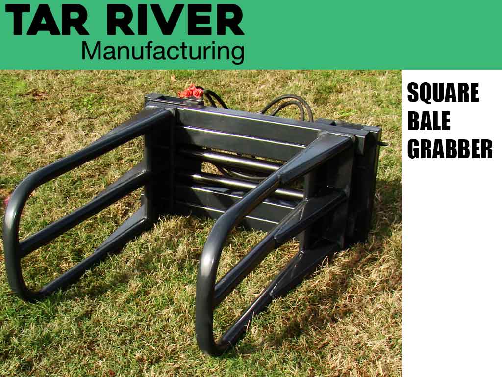 TAR RIVER square bale grabber