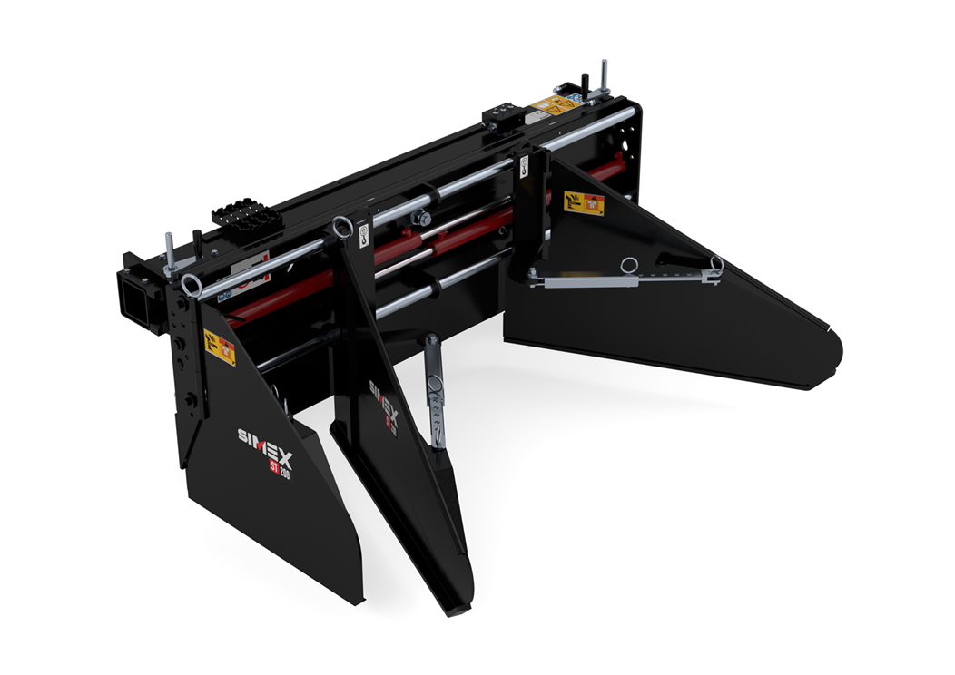 SIMEX asphalt float for skid steer loaders