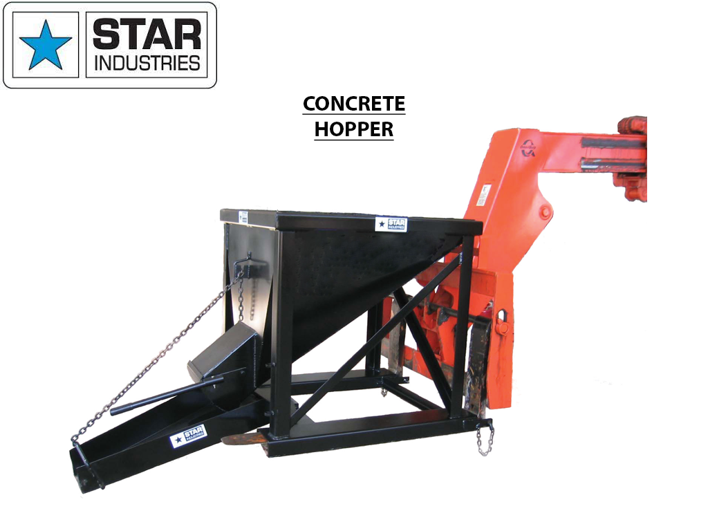 STAR Forklift Concrete Hopper