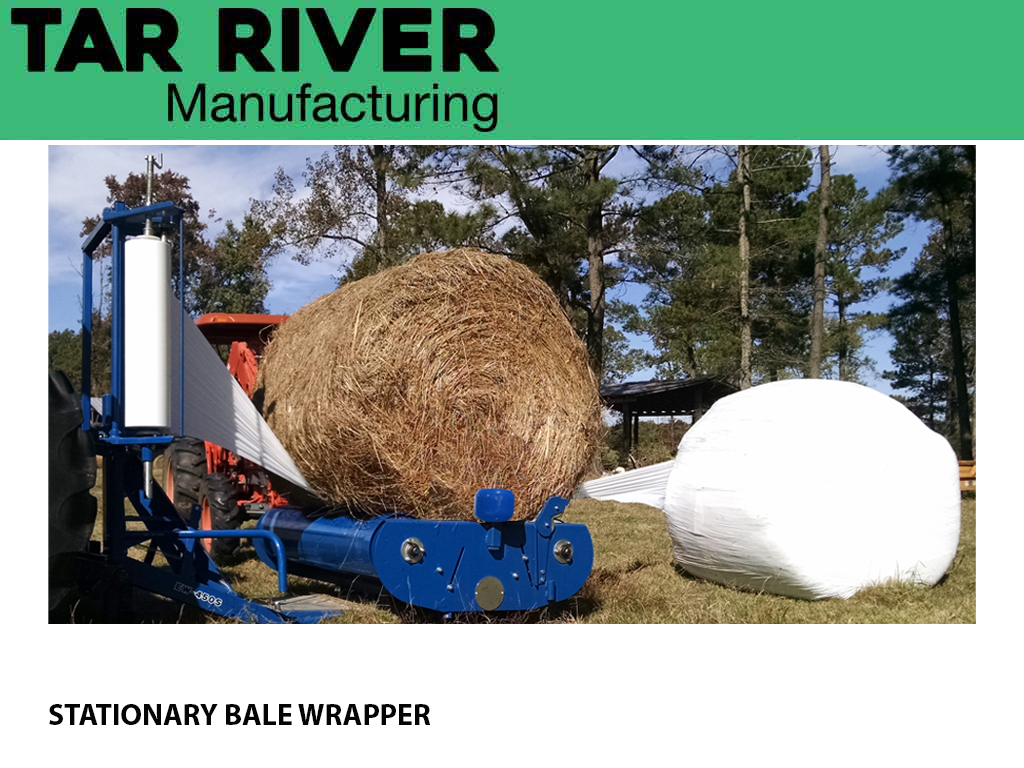 TAR RIVER STATIONARY ECONO-WRAP BALE WRAPPER