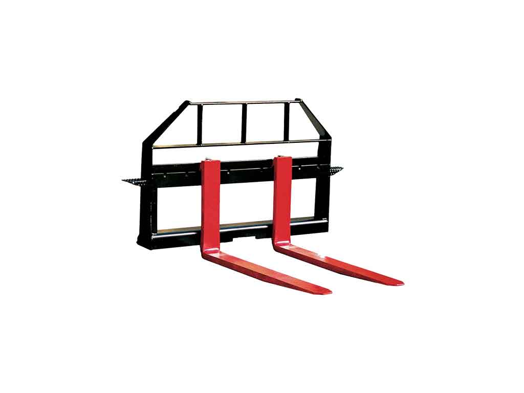 STAR pallet forks for skid steer loader