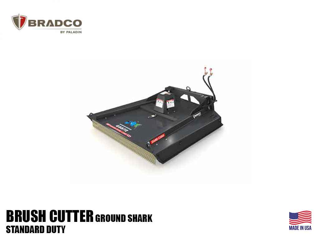 PALADIN / BRADCO Ground Shark™ SD Brush Cutter for skid steer loaders