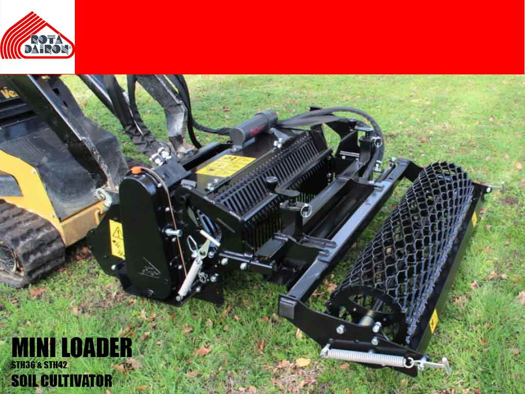 Soil Cultivator Mini Loader Attachments | Loader Accessories | LEC