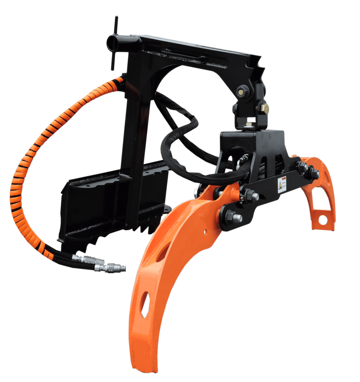 BERLON Mini Forestry claw for Mini Loader