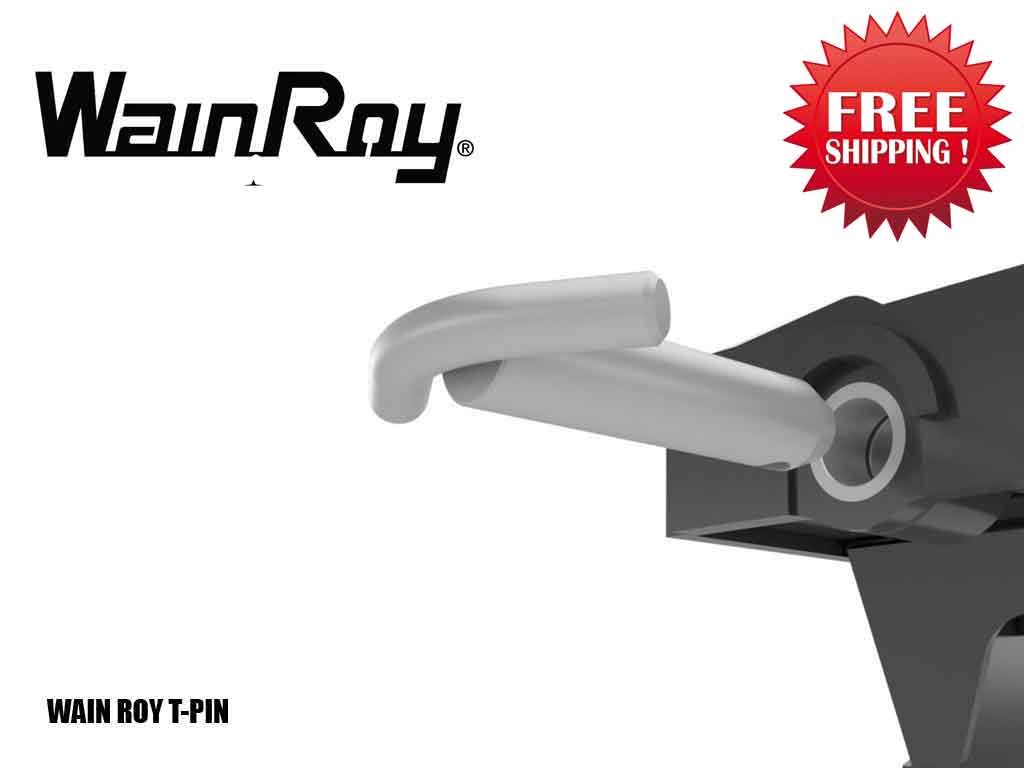 WAIN ROY and GANNON T-pins for couplers and buckets