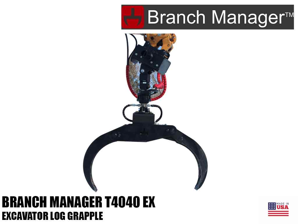Branch Manager T4040 EX log grapple
