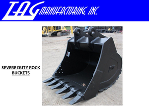 TAG Rock Buckets for 14000 - 16000 lbs. excavators