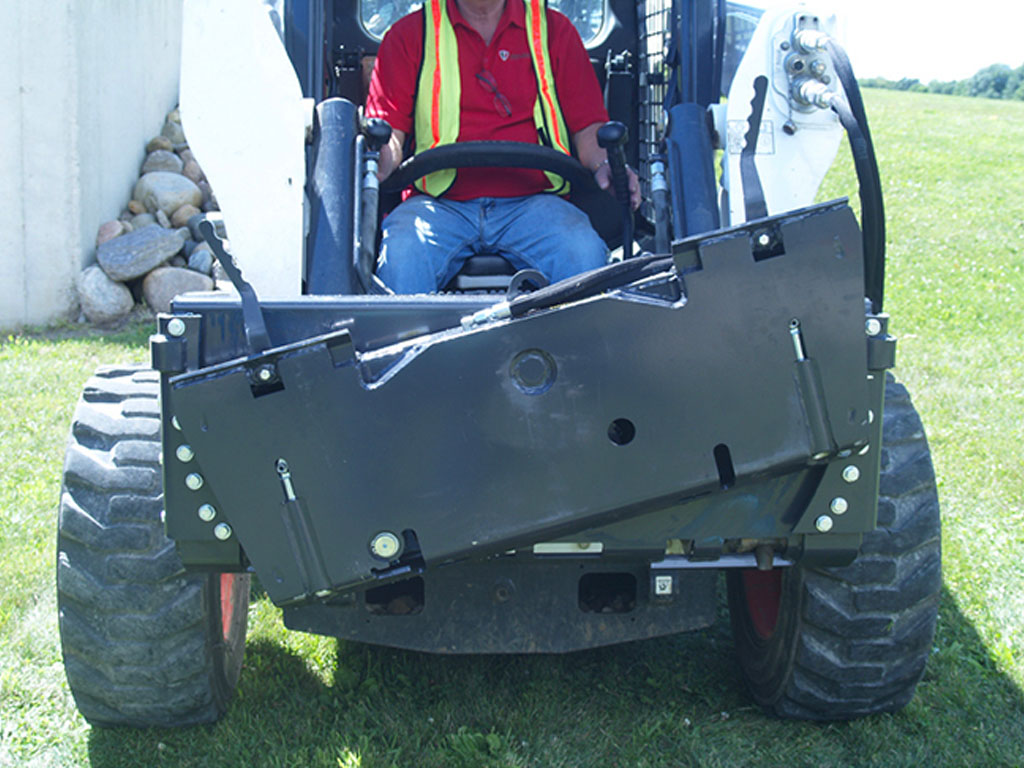 PALADIN/BRADCO tilt attach adapter for skid steer loaders