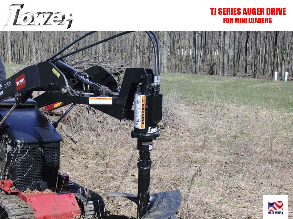 Accionamiento de sinfín BERLON LOWE TJ-100 para minicargadoras