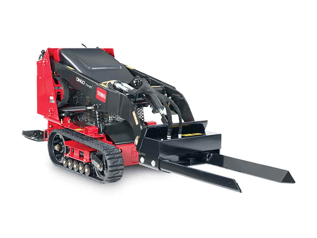 TORO DINGO HYDRAULIC TREE FORKS FOR MINI LOADER