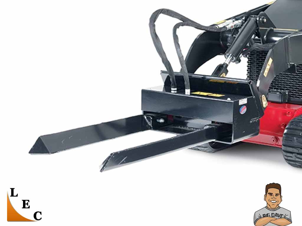 TORO DINGO HYDRAULIC TREE FORKS FOR MINI LOADER