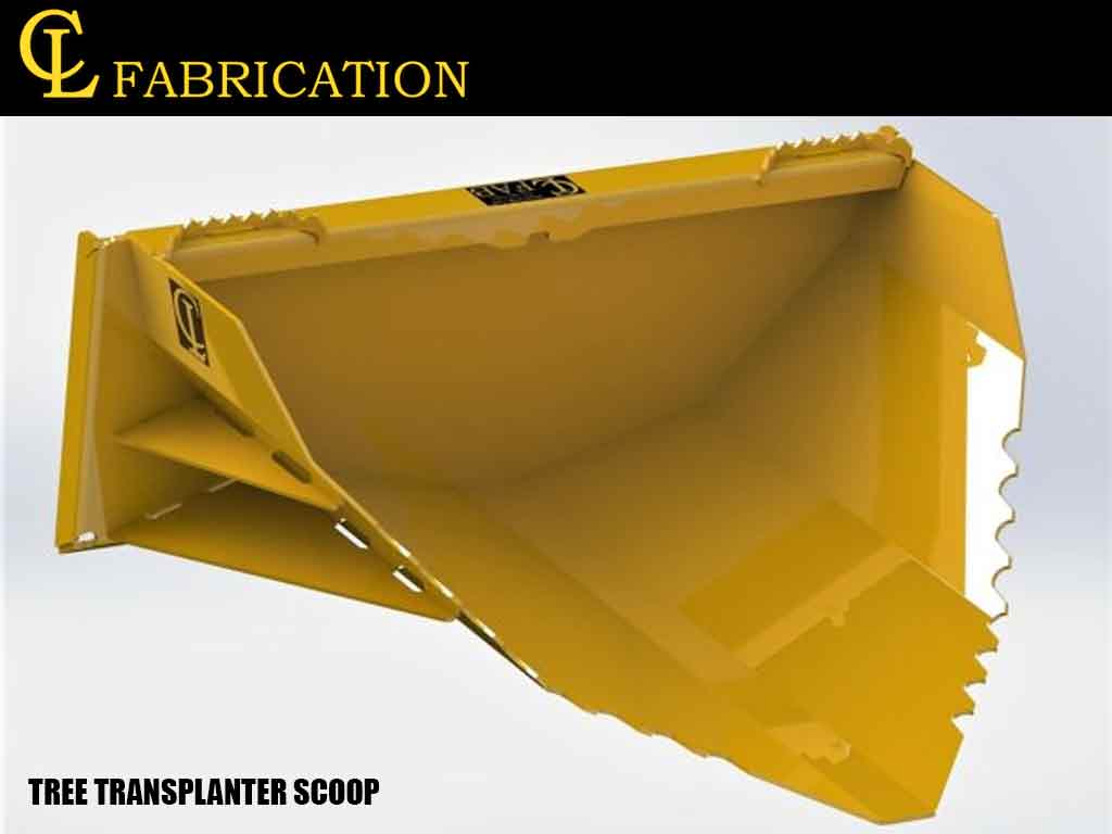 CL FABRICATION tree transplanter scoop