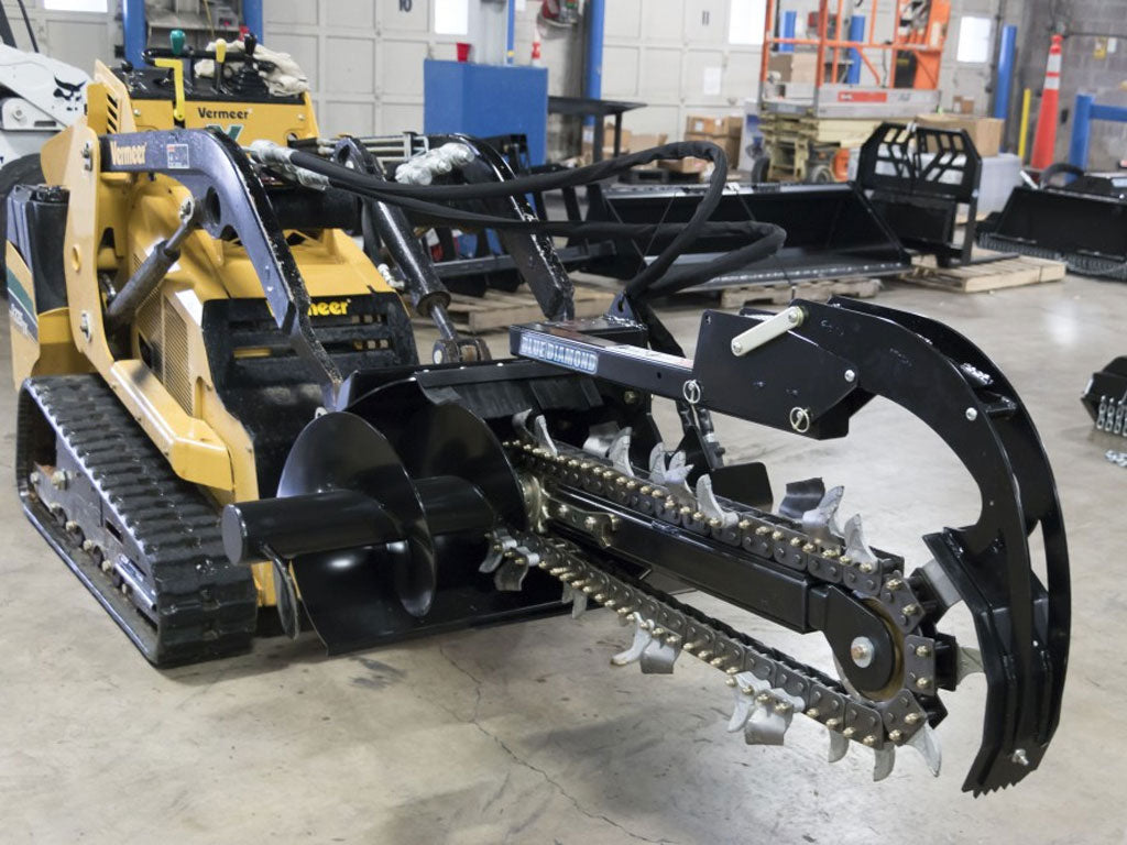 BLUE DIAMOND MINI TRENCHER FOR MINI LOADERS