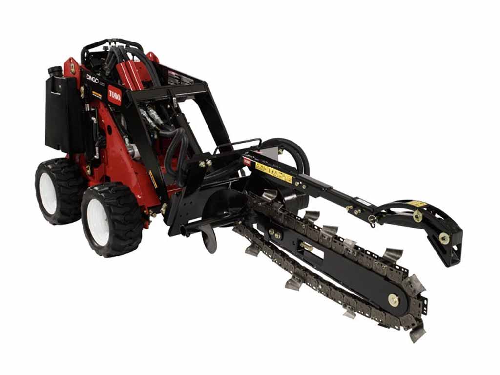 TORO DINGO trencher for mini loader