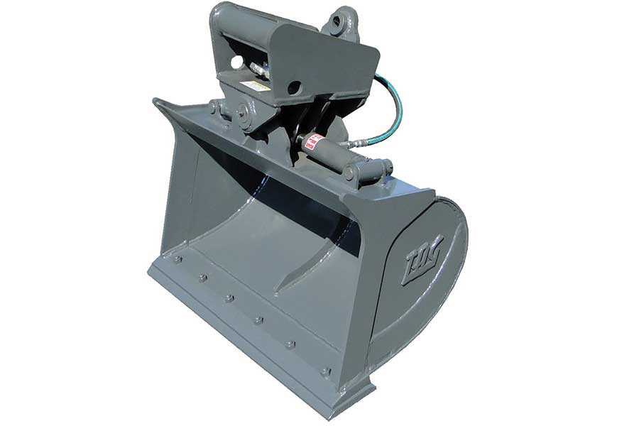 TAG tilt bucket for excavators pin on mountings