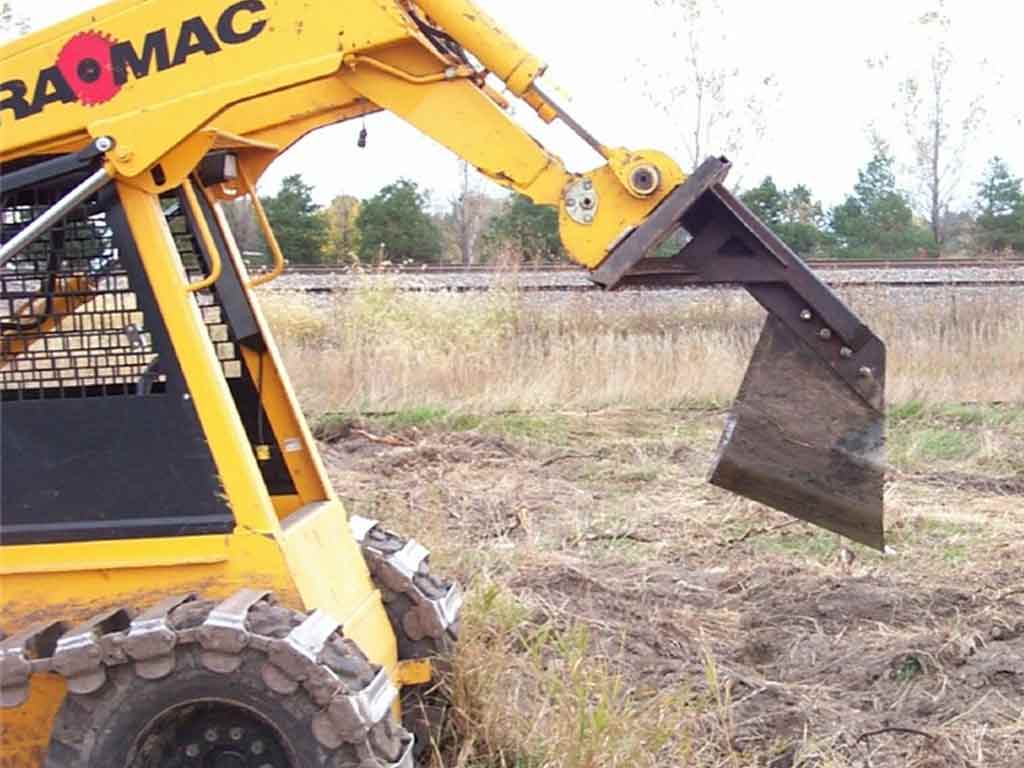 DPM NURSEY JAWS U blade for skid steer
