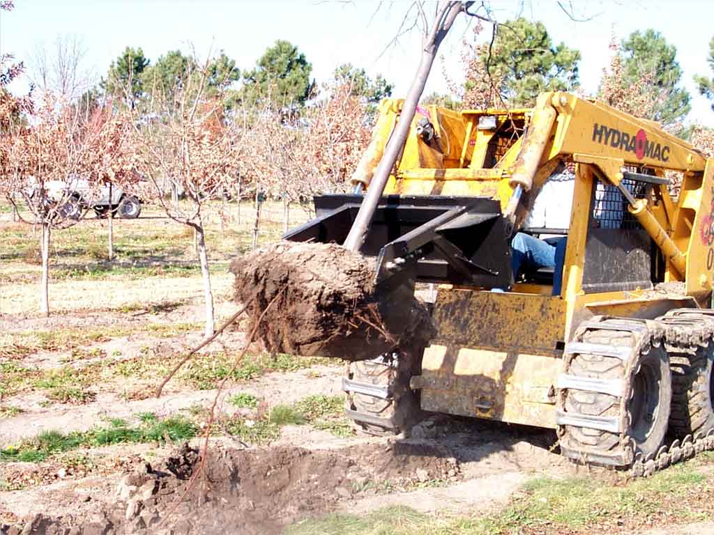 DPM NURSEY JAWS U blade for skid steer