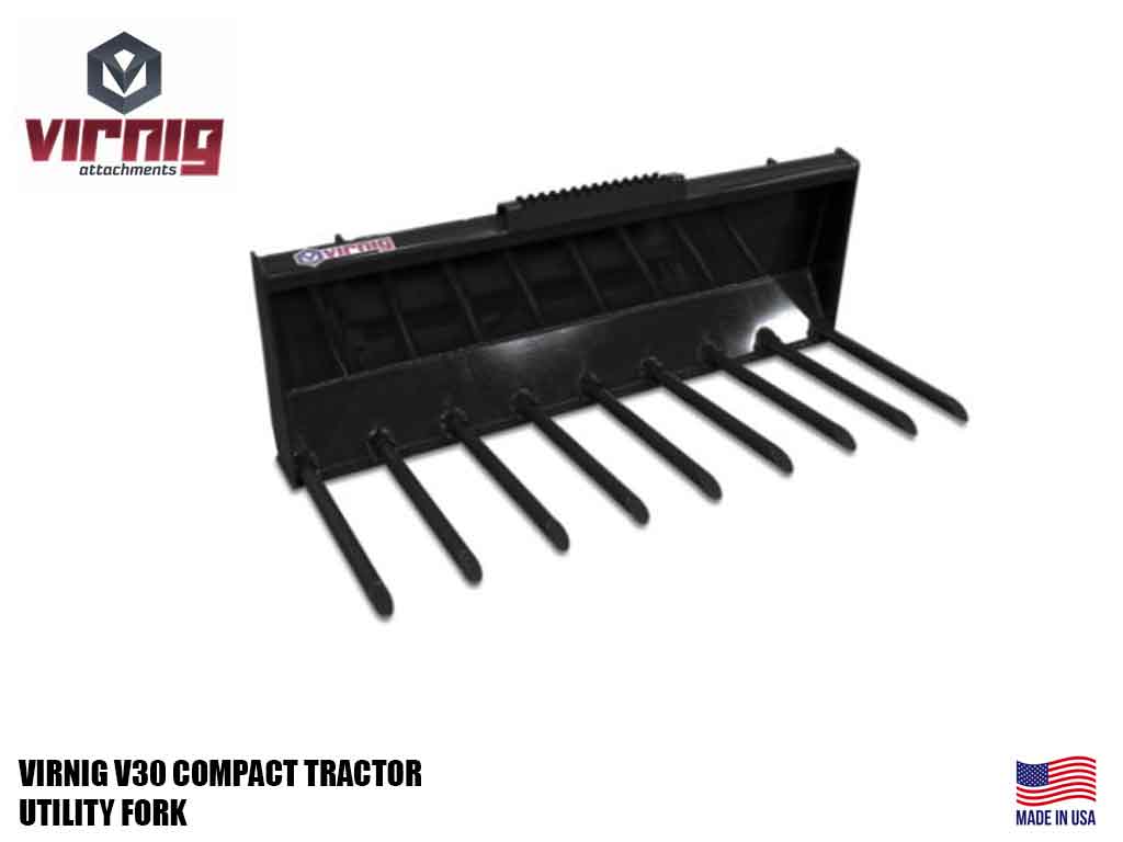 Horquilla utilitaria para tractor compacto Virnig V30 (SSL) (CTL)