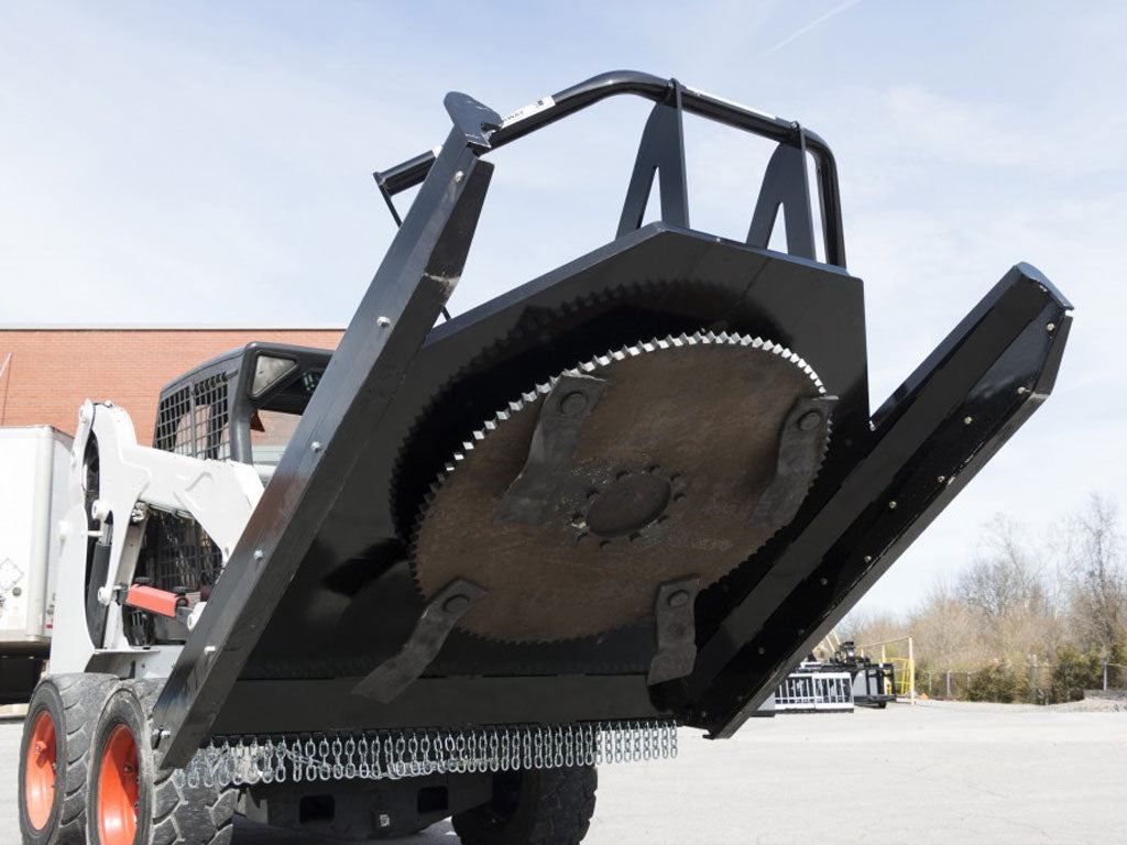 BLUE DIAMOND desbrozadora para cargas pesadas para minicargadora