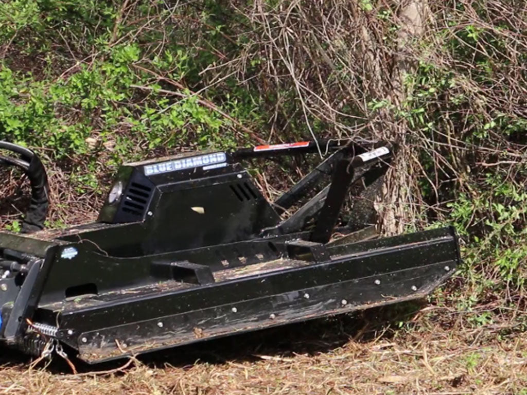 BLUE DIAMOND desbrozadora para cargas pesadas para minicargadora
