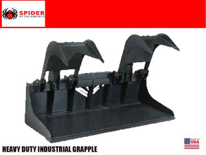 SPIDER industrial grapple for skid steers