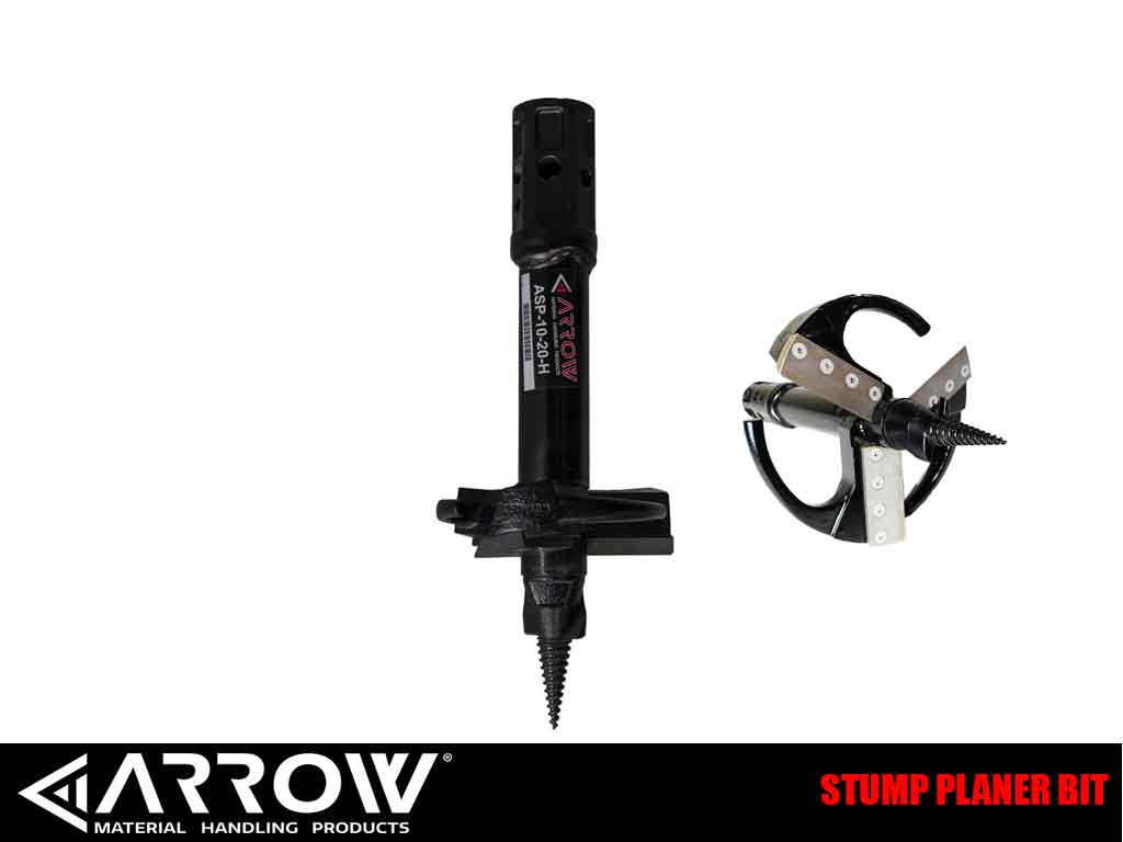 ARROW stump planer attachment