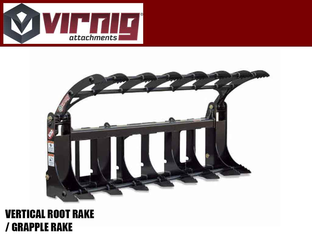 Virnig V30 Root Rake Grapple