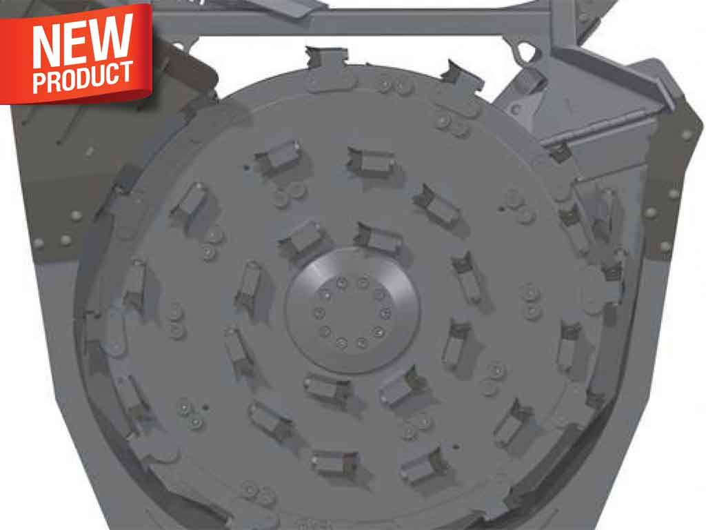 Trituradora de discos forestal de alto caudal PALADIN FD60 para minicargadora