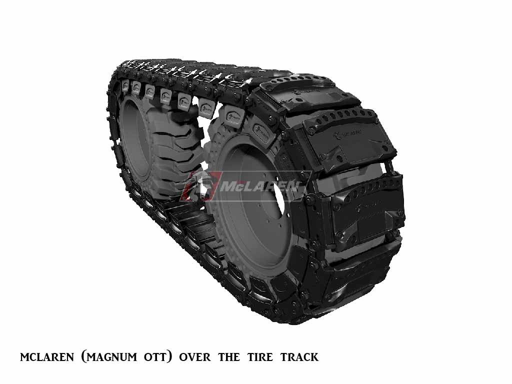 MCLAREN MAGNUM SOBRE LAS HUELLAS DE NEUMÁTICOS