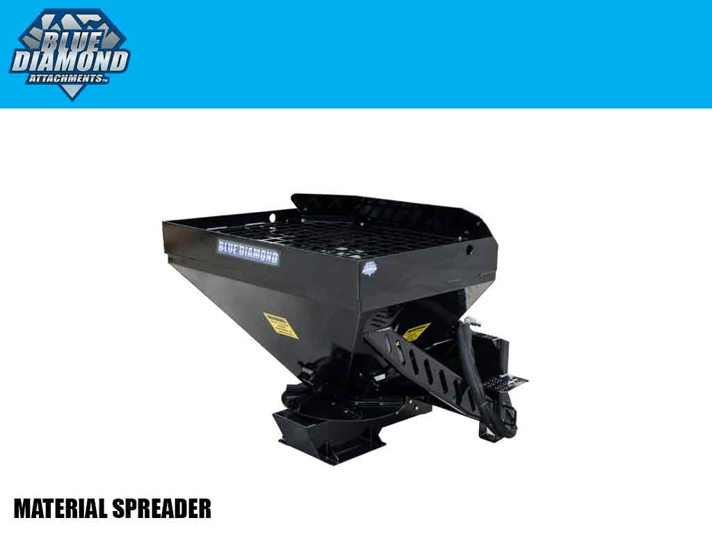 BLUE DIAMOND Material Spreaders for skid steer
