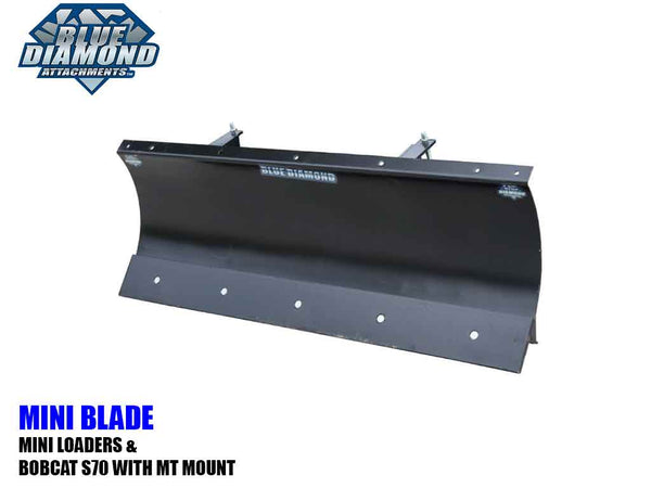 BLUE DIAMOND mini blade for mini loaders and small skid steers
