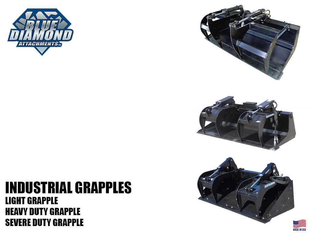 BLUE DIAMOND industrial grapple buckets