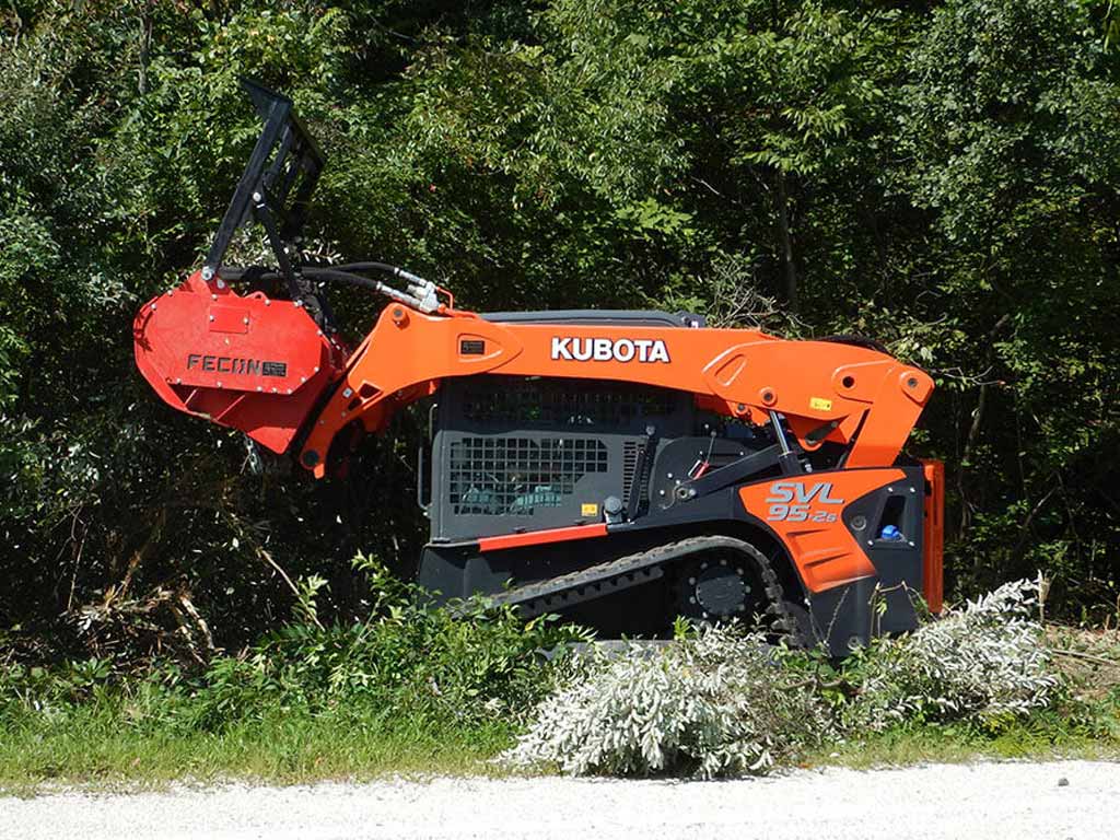 FECON Bull Hog High Flow Skid Steer Drum Mulcher