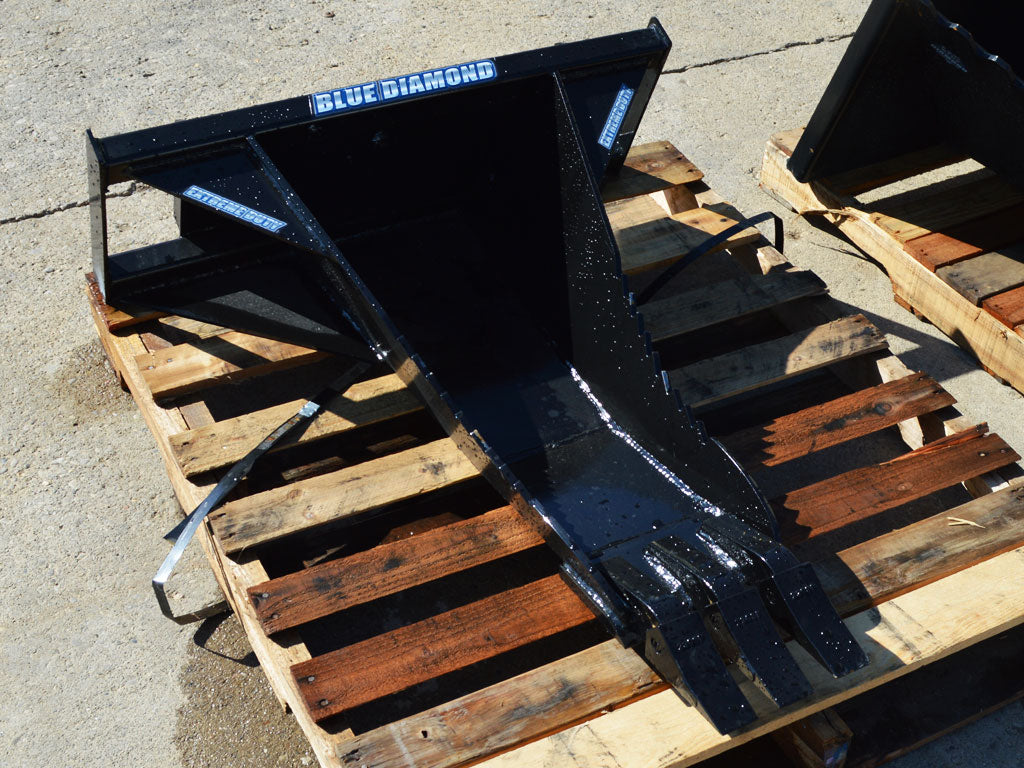 BLUE DIAMOND stump bucket for mini loader