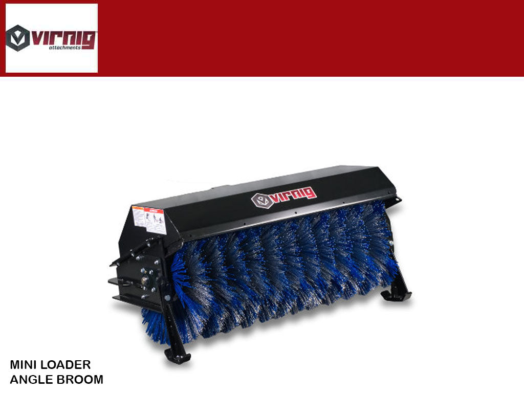 Escoba angular minicargadora Virnig V20