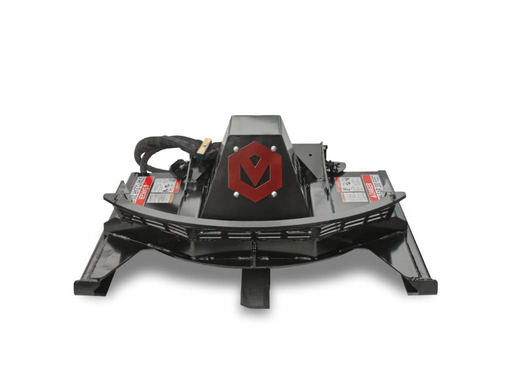 VIRNIG V20 open front rotary brush cutter for mini loader