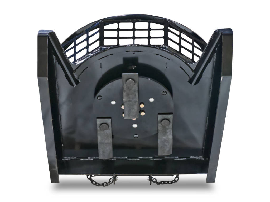 VIRNIG V20 open front rotary brush cutter for mini loader