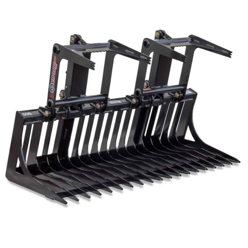 Virnig V30 Compact Tractor Skeleton Rock Grapple